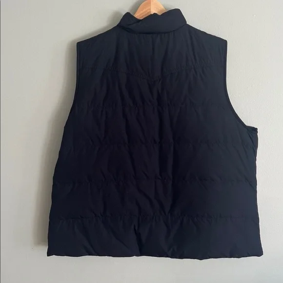 Ralph Lauren Women’s Navy Quilted Down Puffer Vest 2X Reversible New with tags - Picture 3 of 12